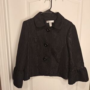 ABR NEW YORK / Elegant Black Women's Blazer / SIZE 10